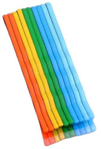 10-Piece Candy Hair Clip Set Multicolour 6centimeter