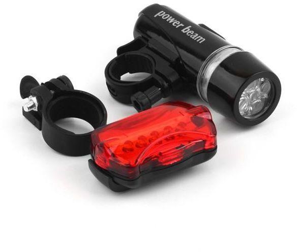 Waterproof Bike Bicycle Lights 5 LEDs Bike Bicycle Front Head Light Safety Rear Flashlight Torch Lamp Black bike accessories