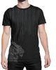 Laith Legend Lion Lines T Shirt - Black XS/S