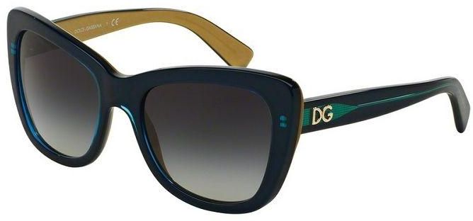Dolce and Gabbana Sunglasses for Women - Size 54, Green Frame, 0DG4260 29588G54