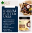 Pure Natural Raw Unrefined Kokum Butter For Face Skin & Hair DIY Products PETA Approved 200gm Pack