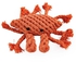 Generic Pet Rope Toy Chew Crab Cotton Knot Teeth Clean For Aggressive Dog - Colormix