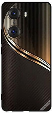 Protective Case Cover For Honor 60 Pro Dark Golden Steal Pattern