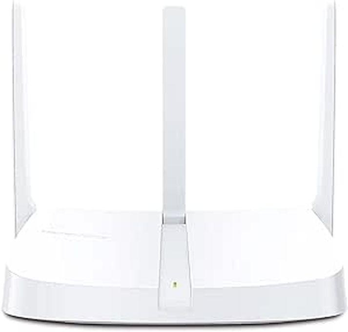 Mercusys 300Mbps Wireless N Router SPEED: 300 Mbps at 2.4 GHz SPEC: 2× Fixed External Antennas