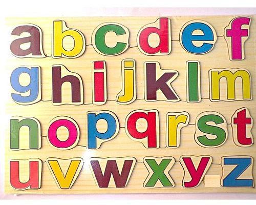 Generic English Small Letters Puzzle - 26 Pcs