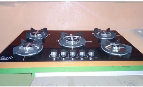 Cliff Built-in 5 Burner Gas Cooker (all Gas) Glass Top