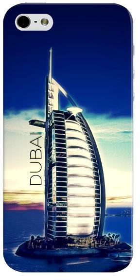 Stylizedd Apple iPhone 5 5S Premium Slim Snap case cover Gloss Finish - Burj Al Arab - Dubai