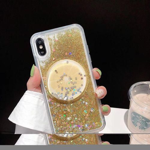 Generic Liquid Glitter Stars Hard iPhone Case iPhone X 5.8"