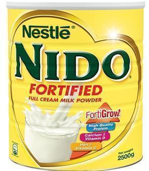 Nestle Nido Fortified  Milk Powder - 2500 g Tin