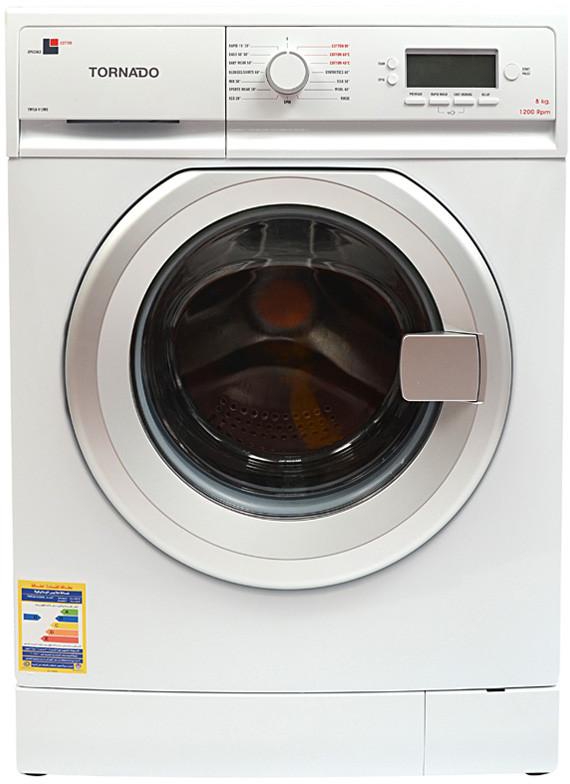 TORNADO Washing Machine Fully Automatic 7 Kg In White Color TWFL7-V10WS