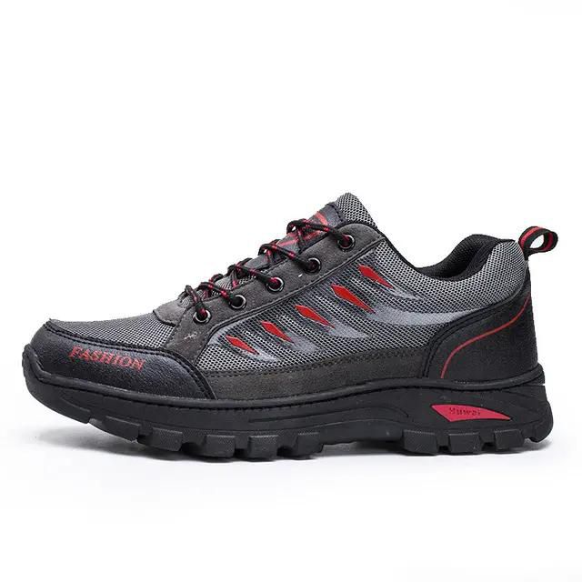 Anti-skid wear-resistant sports shoes climbing shoes breathable light labor protection shoes