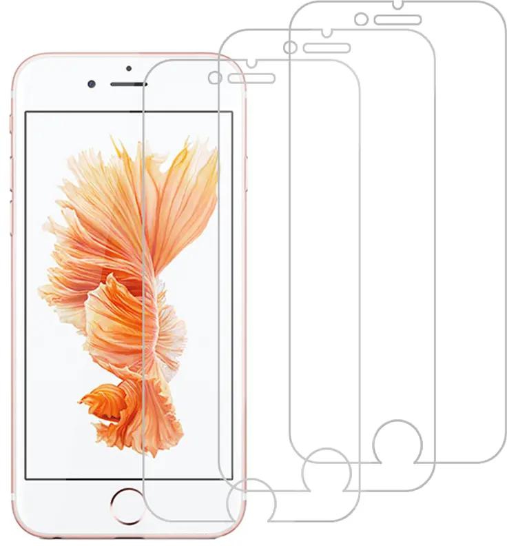 [3-Pack]-Shinwo For iPhone 6 6S [Bubble-Free] [9H Tempered Glass] Screen Protector