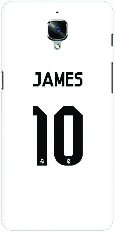 Stylizedd OnePlus 3 - 3T Slim Snap Case Cover Matte Finish - James Real Jersey