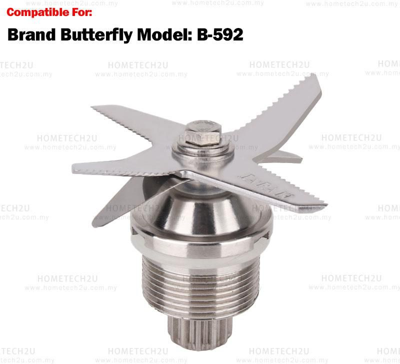 Butterfly B-591 B-592 Stainless Steel Blender Blade Part (Silver)
