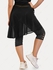 Plus Size Space Dye Capri Leggings and Chiffon Wrap Skirt Twinset - 5x
