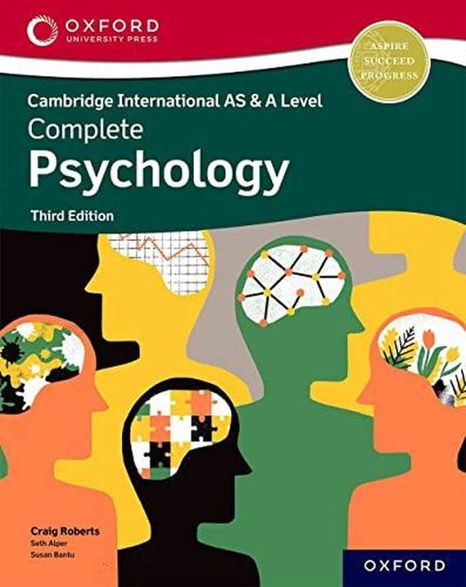 Oxford University Press Cambridge International AS & A Level Complete Psychology: Student Book Third Edition ,Ed. :3