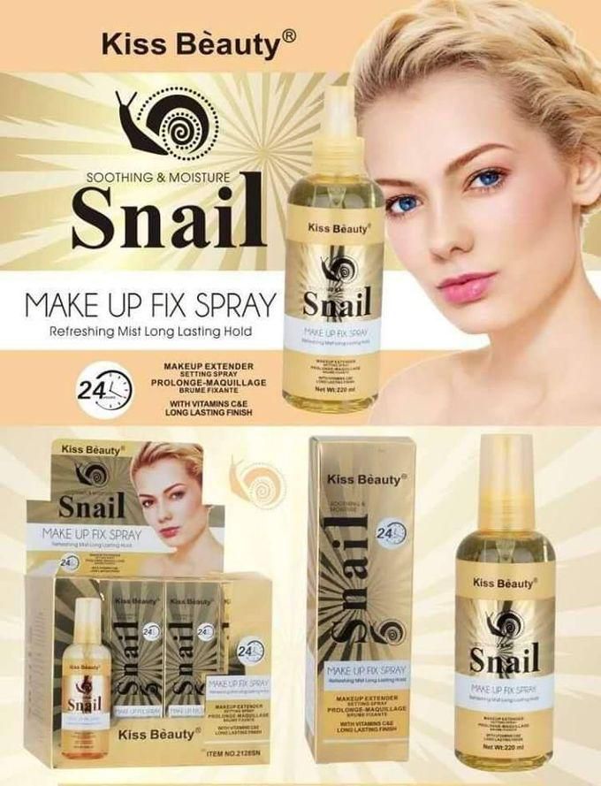 Kiss Beauty Snail Make Up Fix Spray - 220ml