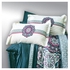 Family Bed Flat Bed Sheet Cotton Touch 4 Pieces Multi Color CT_158