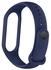 Xiaomi Mi Band 7 Replacement Strap Soft Silicone Watch Band Sport Wristband Bracelet Compatible with Mi Band 7 Smart Fitness Tracker 2022 Release Dark Blue