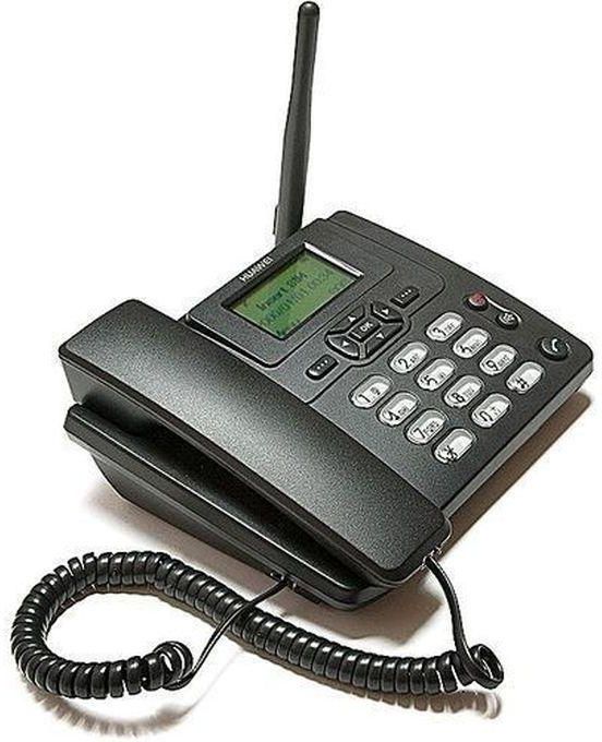 Huawei GSM SIM Card Land-Line Table Phone With FM Black