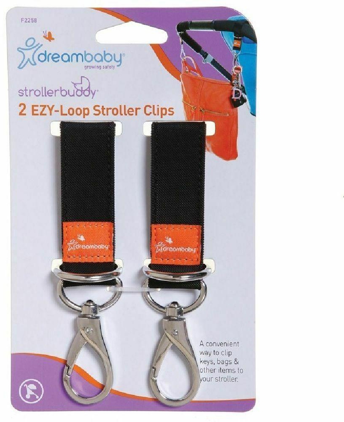 DreamBaby Strollerbuddy Ezy-Loop Stroller Hooks 2 Pack