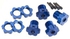 Traxxas Wheel Hubs Splined 17mm Blue-Anodized (4) for RC 5353X