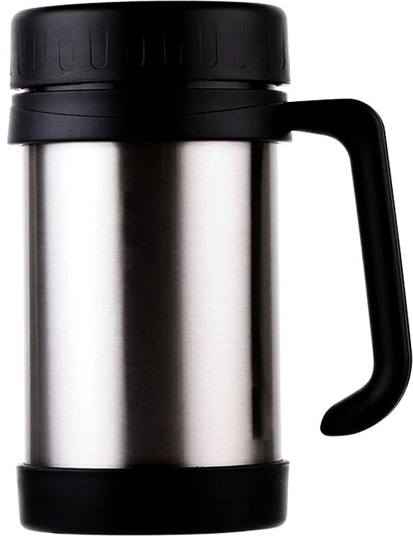 Mconcept 500ML Thermo Mug, Stainless Steel Vacuum Flask with Handle