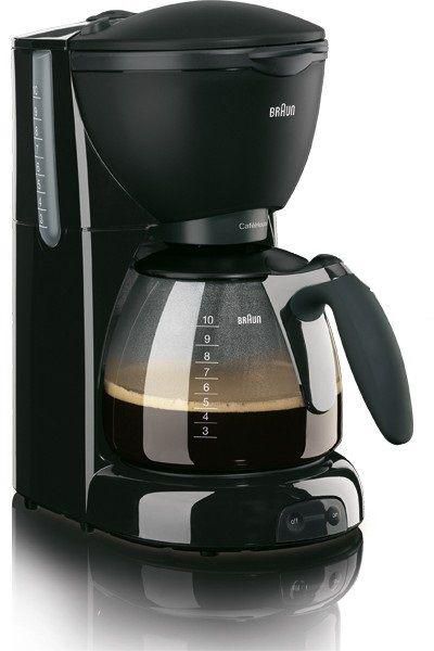 براون ماكينة قهوة مفلترة مسحوق - اسود BRKF560