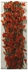 Wooden Fence with Artificial Plant Maple Leaves Orange/Brown