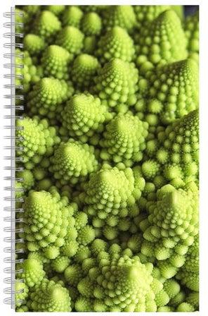 Spiral Bound Printed A5 Notebook Green