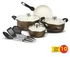 Sweet home ceramic cooking set &times; 10