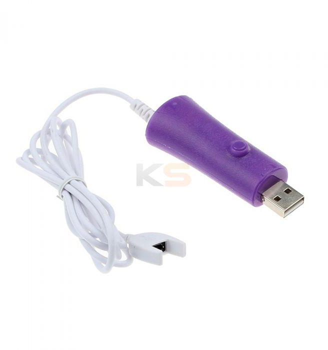 Mini Clover Design USB Humidifier Air Diffuser Aroma Mist Maker Purple