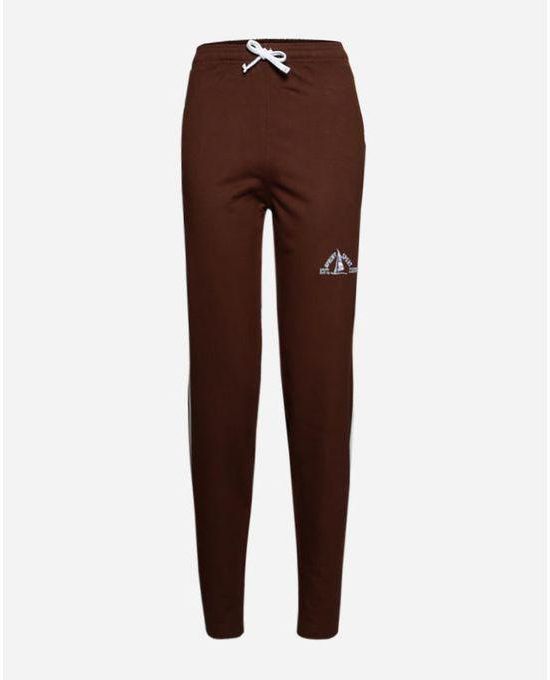 Sprint Side Striped Sweatpants - Brown