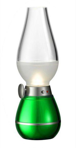 Green Retro Classic Blow Light LED USB Rechargeable Desk Lamp Nightlight