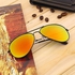 Elegant Men Women Summer Eyewear Reflective Mirror Lens Sports Sunglasses