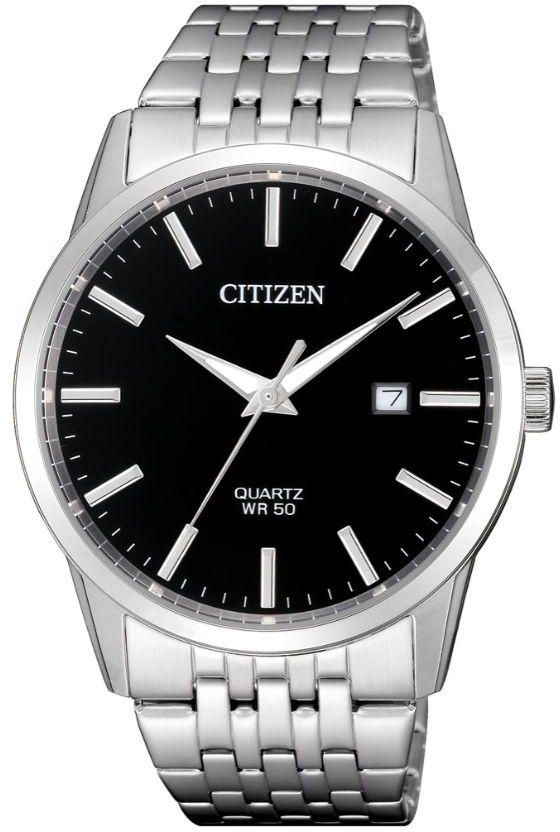 Citizen BI5000-87E Men’s Black Dial Quartz Bracelet Watch