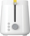 Get Beko TAM4220W Horizontal Toaster, 800 Watt, 2 Burners - White with best offers | Raneen.com