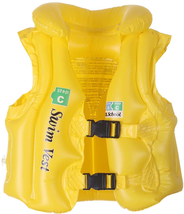 Get Life Jacket for Kids, Size S - Yellow with best offers | Raneen.com