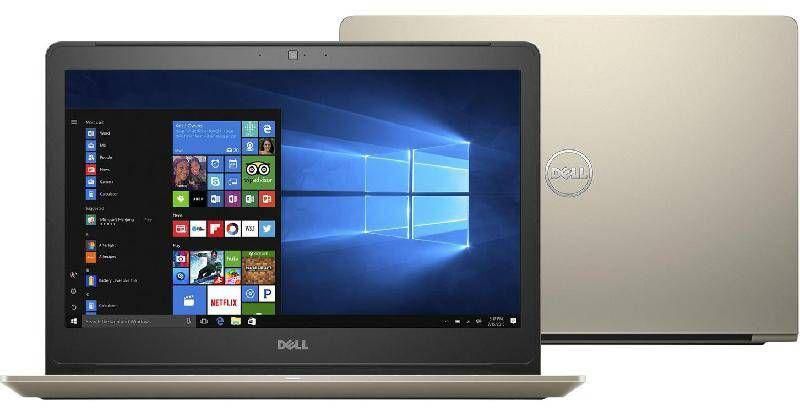 Dell VOSTRO 5468 Laptop - Intel Core i5-7200U, 14 Inch, 1TB, 4GB, 2GB VGA-940MX, En-Ar Keyboard, Win 10, Gold