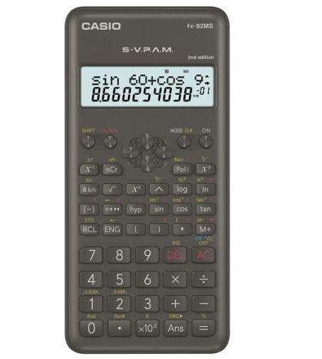 Casio FX82MS 2nd Edition Scientific Calculator With QR Code Non-programmable Best For KCSE