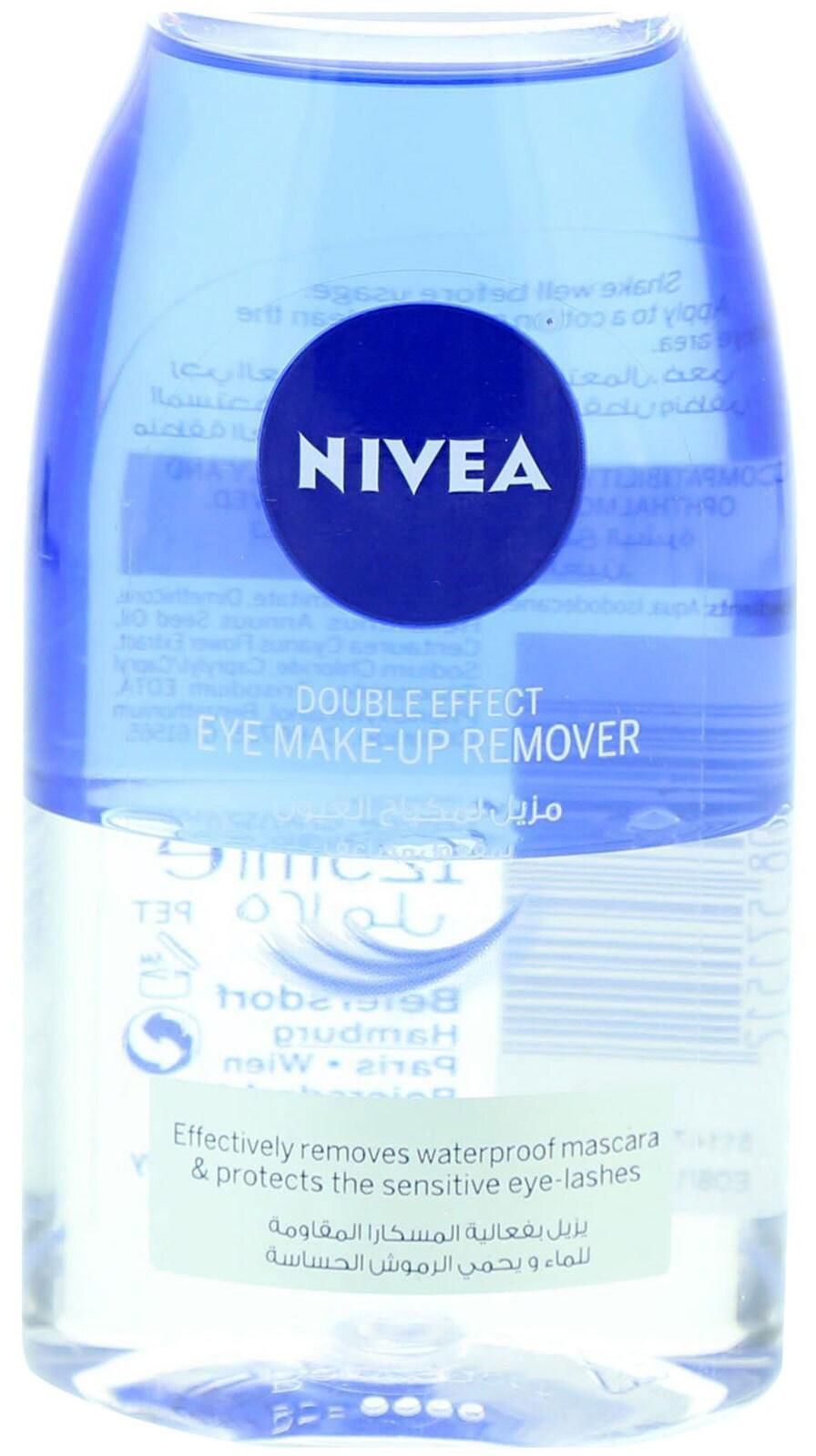 Nivea Double Effect Eye Make-Up Remover 125 ml