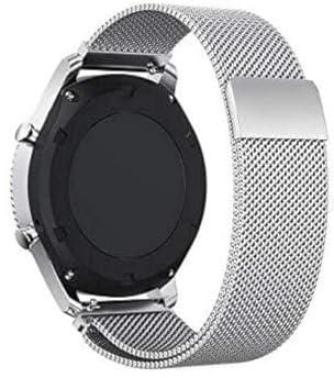 Stainless Steel Metal Milanese Magnetic Loop Smart Watch Band for Samsung Gear S3 Classic Frontier Strap