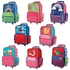 حقيبة مدرسية بعجلات بطبعة بومة من ستيفن جوزيف، متعددة الألوان