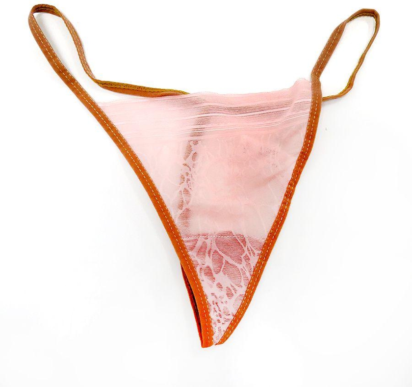 Women Panties Size M Color Pink