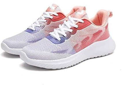 YOGISU Running Shoes, Designers Leather Running Shoes Women Outdoor Sports Shoes Sneakers Ladies Walking Jogging Shoes Feminimo (Size : 7.5)