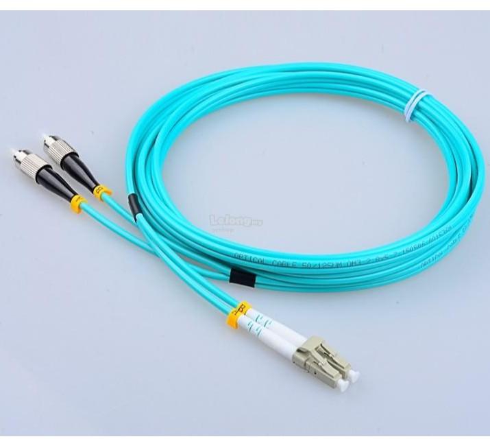 Switch2com LC-FC 50/125 OM3 Multimode Duplex Fiber Optic Patch Cable (LCFC-OM3)