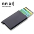 قطعة - RFID محفظة بطاقات الائتمان مع معدن مضاد للمسح
