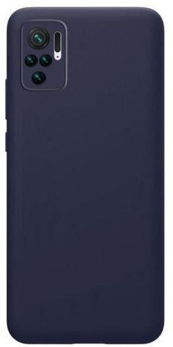 Silicone Back Cover With Camera Protector For Xiaomi Redmi Note 10 - Blue