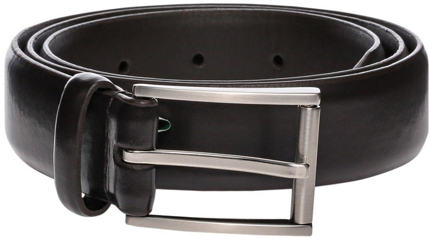 Calvin Klein 73182-DKB 31 mm Dress Leather Belt for Men - 34 US, Dark Brown