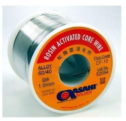Asahi Rosin Soldering Wire Alloy 60/40 (1.0mm) -100gm